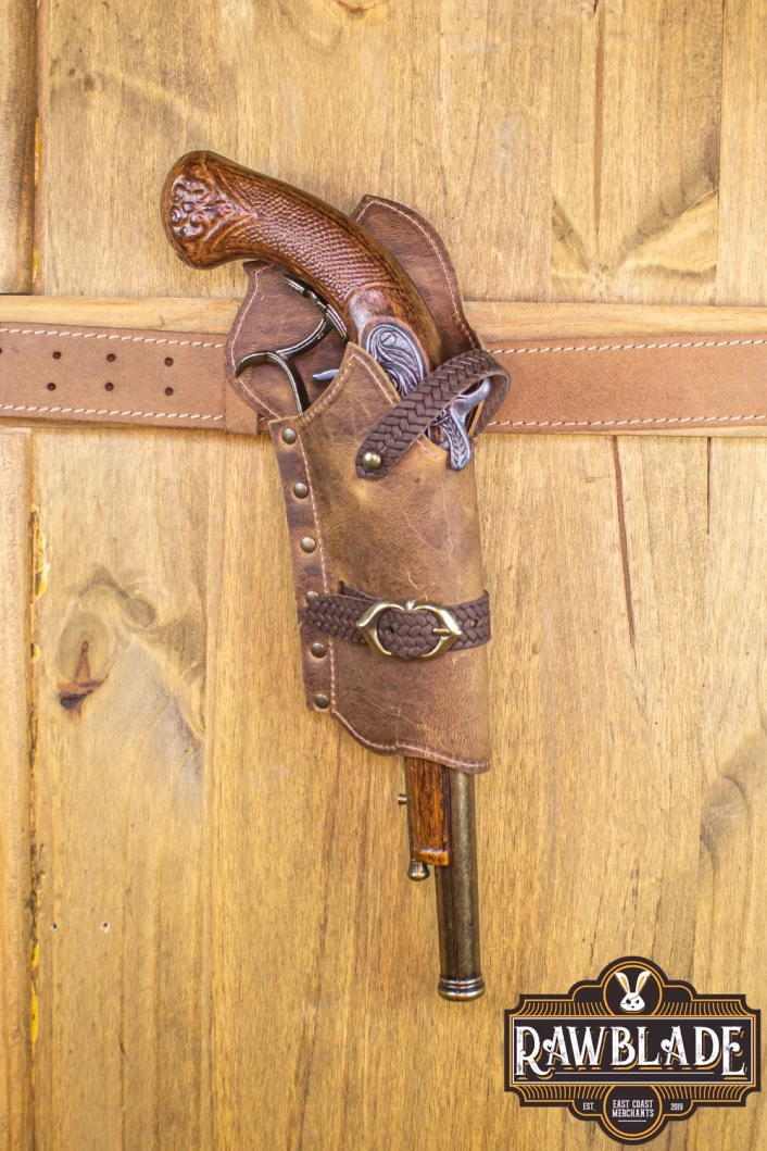 Jack Rackham Pistol Holder  Brown Right