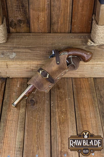 Jack Rackham Pistol Holder Left - Brown