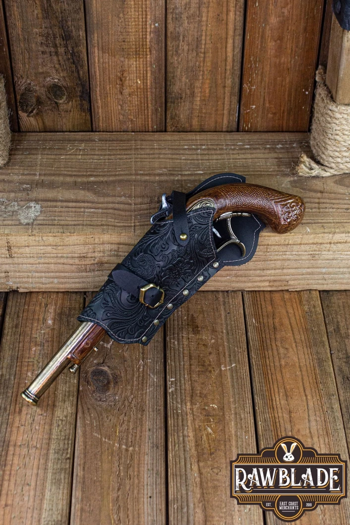 Jack Rackham Pistol Holder Deluxe Left - Black