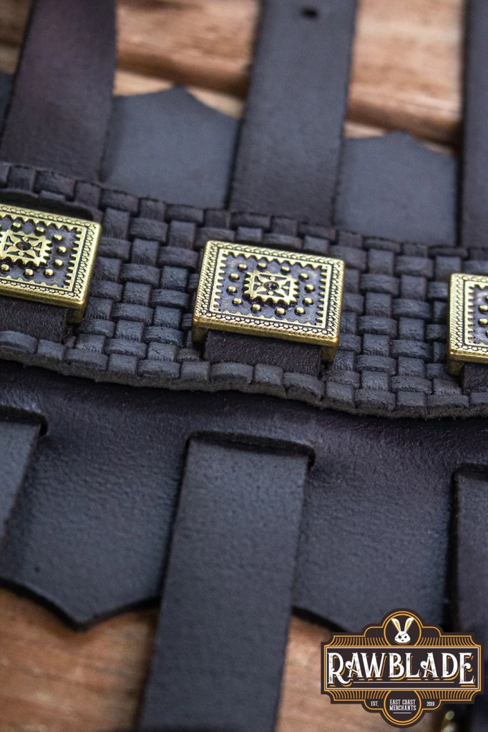 Edekan, The hirdman bracers. Black