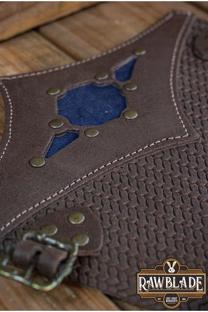 Beljant Bracer Brown and River Blue