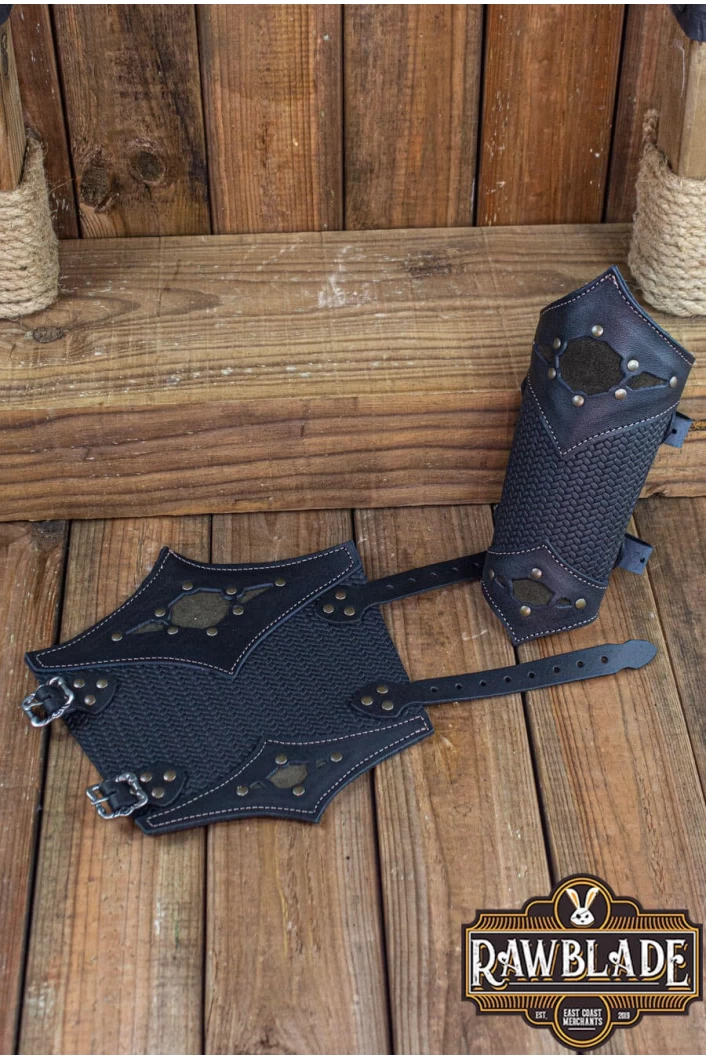 Beljant Bracer Black and Dark Green
