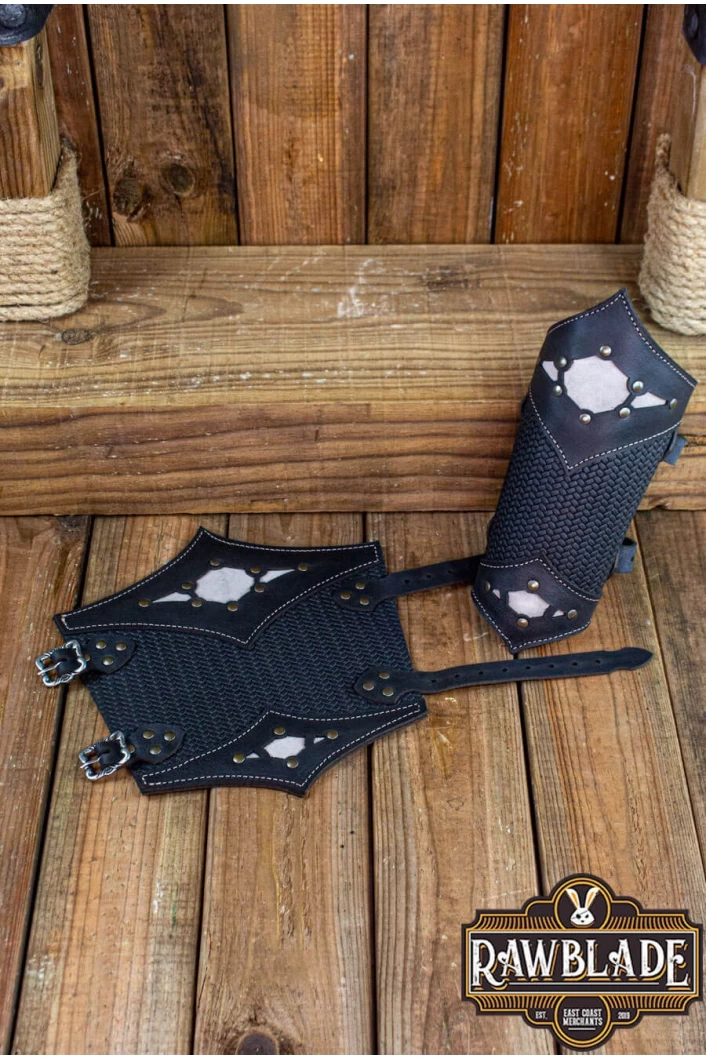 Beljant Bracer Black and Ice Grey