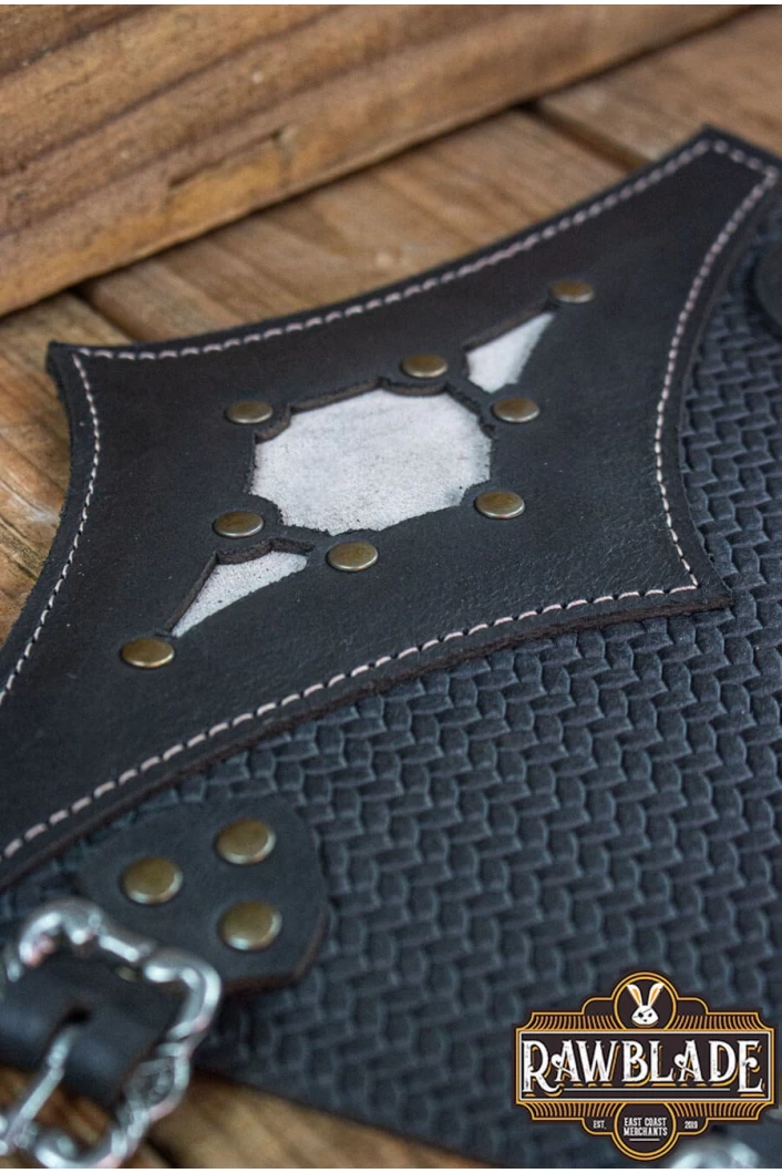 Beljant Bracer Black and Ice Grey