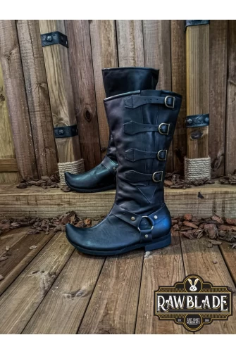 Jarek Cavalry Boots  Black