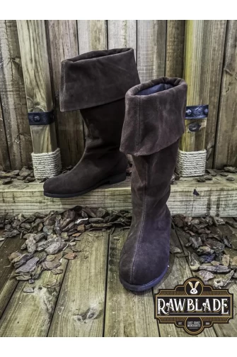 Neverman Adventurer Boots Splitleather Brown