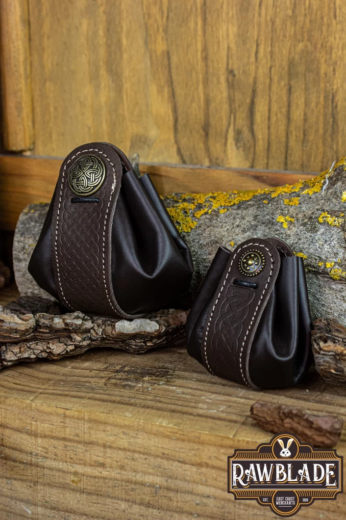 Wanderer Pouch Small - Brown Leather