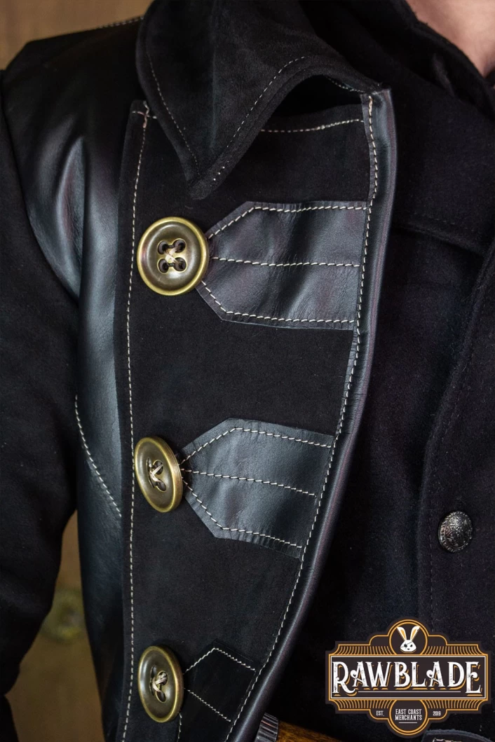 Jack Rackham Coat - Black