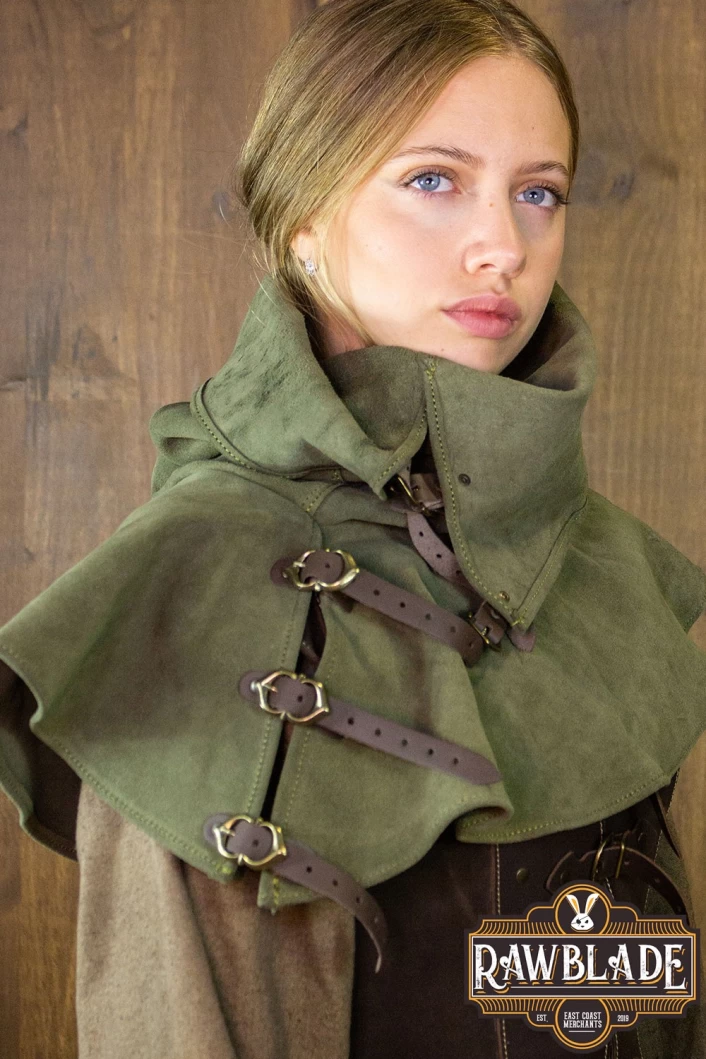 Gevaudan Splitleather Tube Gugel - Green