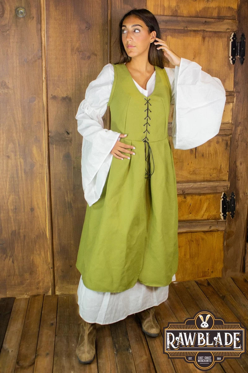 Marketta Surcoat - Green