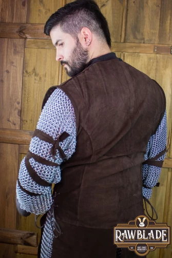 Crussader Knight Tabard - Brown/Red