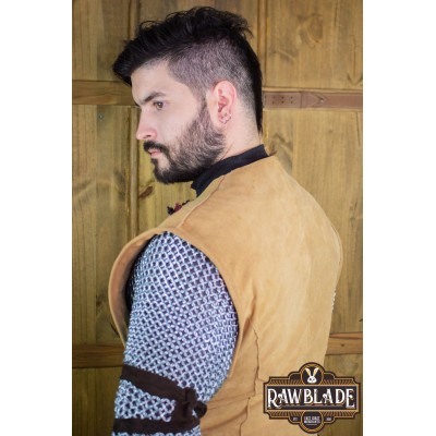 CrussoDer Knight Tabard - Marrone chiaro / Rosso