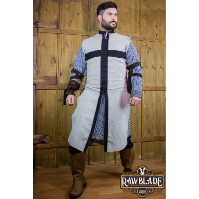 CrussoDer Knight Tabard - Grigio / Nero