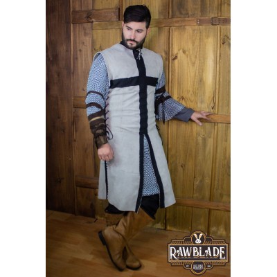 CrussoDer Knight Tabard - Grigio / Nero