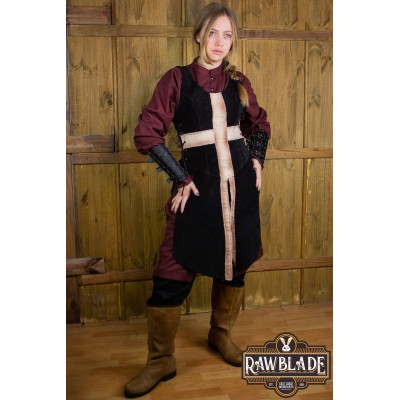 Crussader Riddertabard, Dames - Zwart/Wit