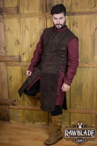 John Splitleather Tabard - Brown