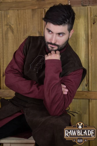 John Splitleather Tabard - Brown