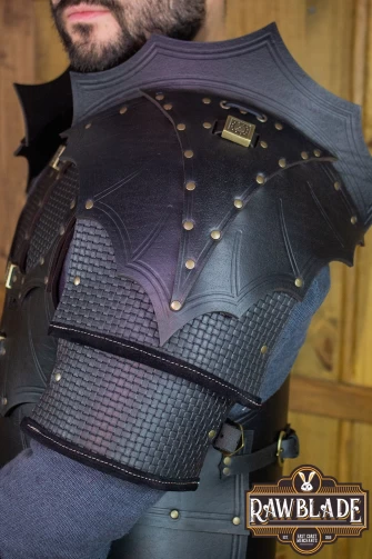 Edekan Pauldrons - Black