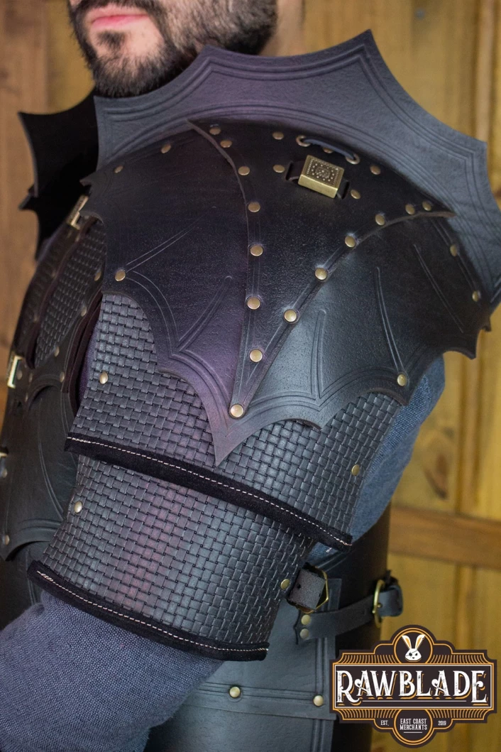 Edekan Pauldrons - Black