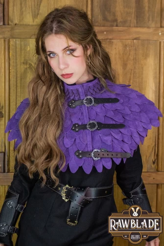 Oria Scale Gorget - Purple
