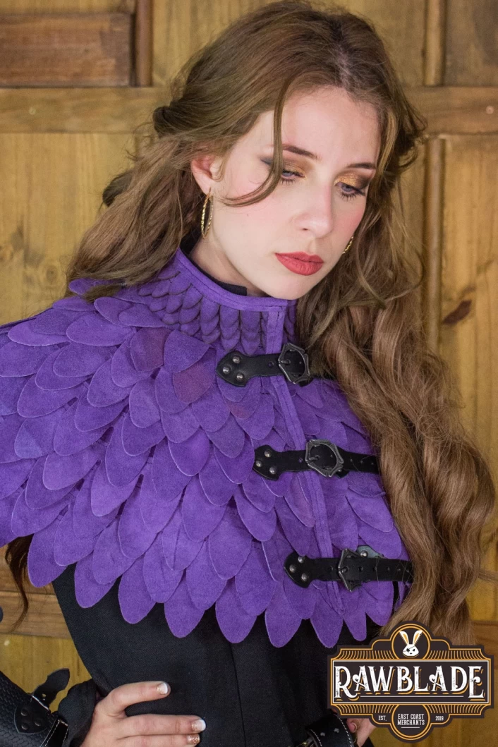 Oria Scale Gorget - Purple