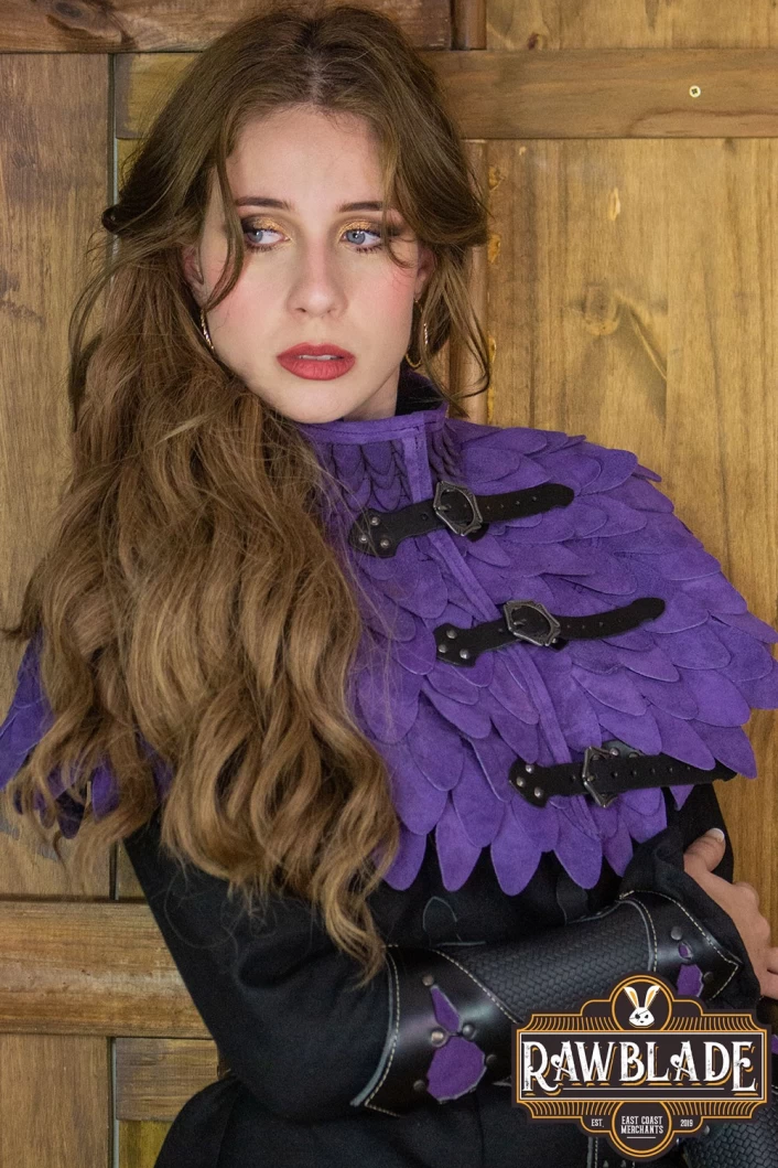 Oria Scale Gorget - Purple