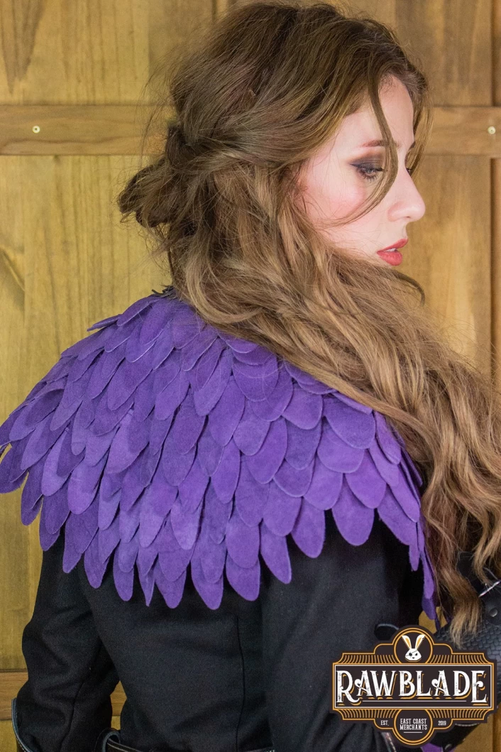 Oria Scale Gorget - Purple