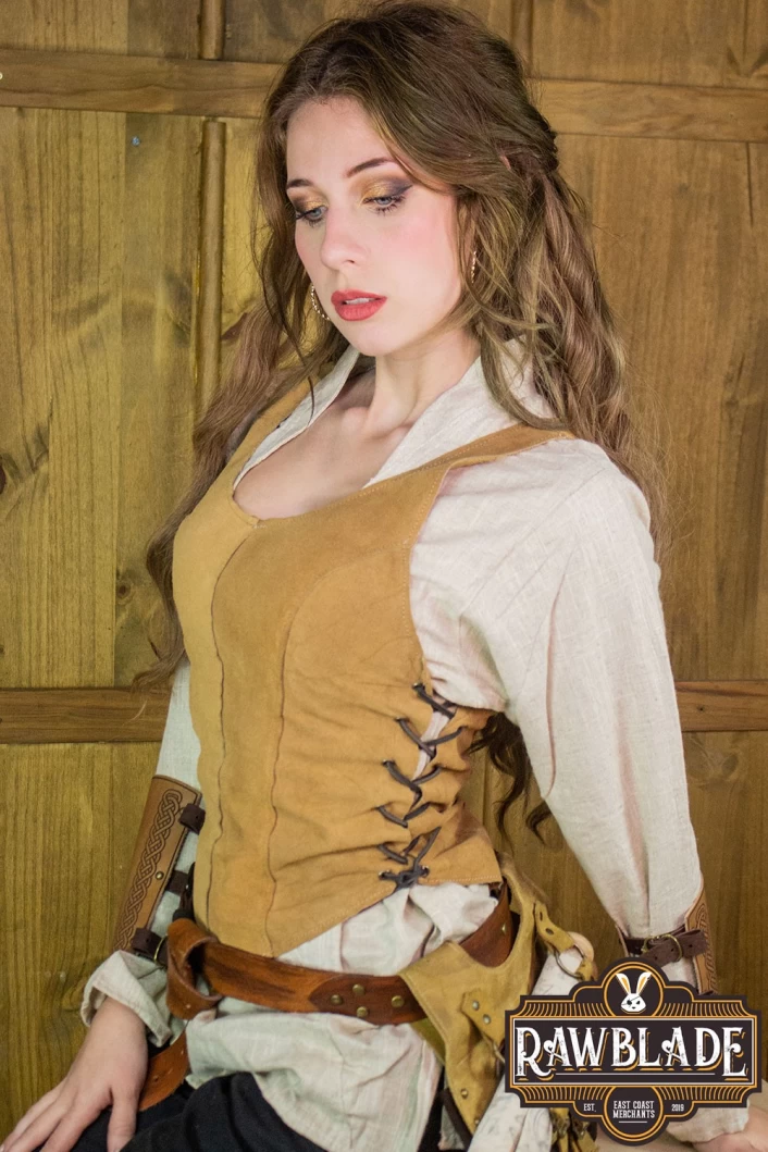 Granada Bodice - Light Brown