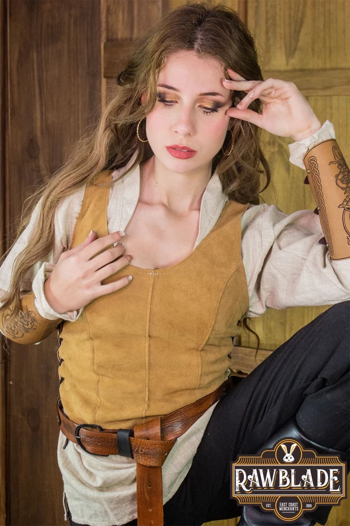 Granada Bodice - Light Brown