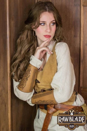 Granada Bodice - Light Brown