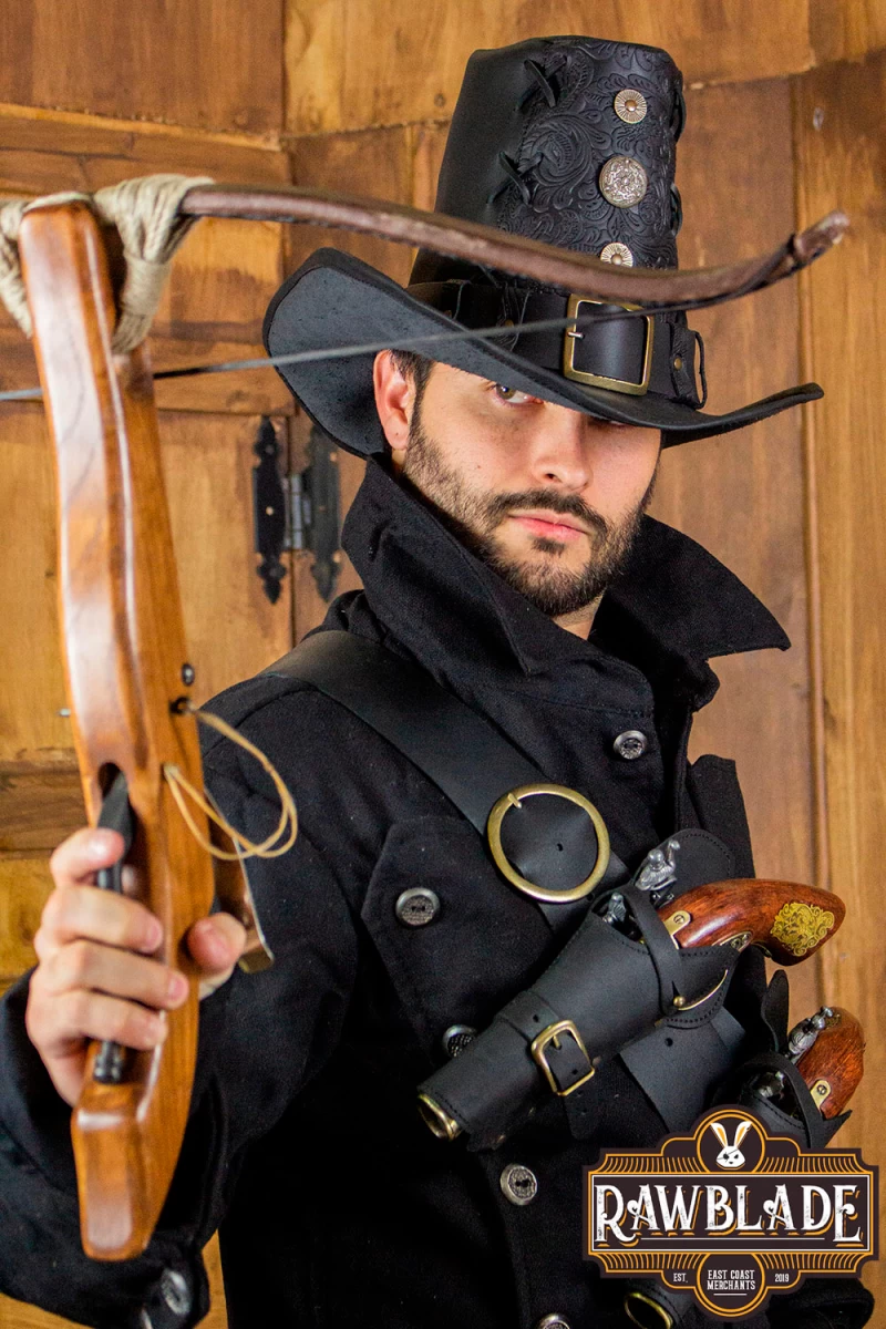 Johann Witch Hunter Hat Deluxe - Black