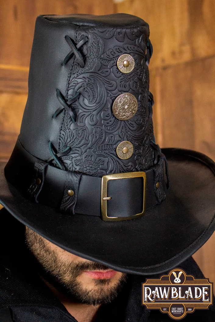Johann Witch Hunter Hat Deluxe - Black