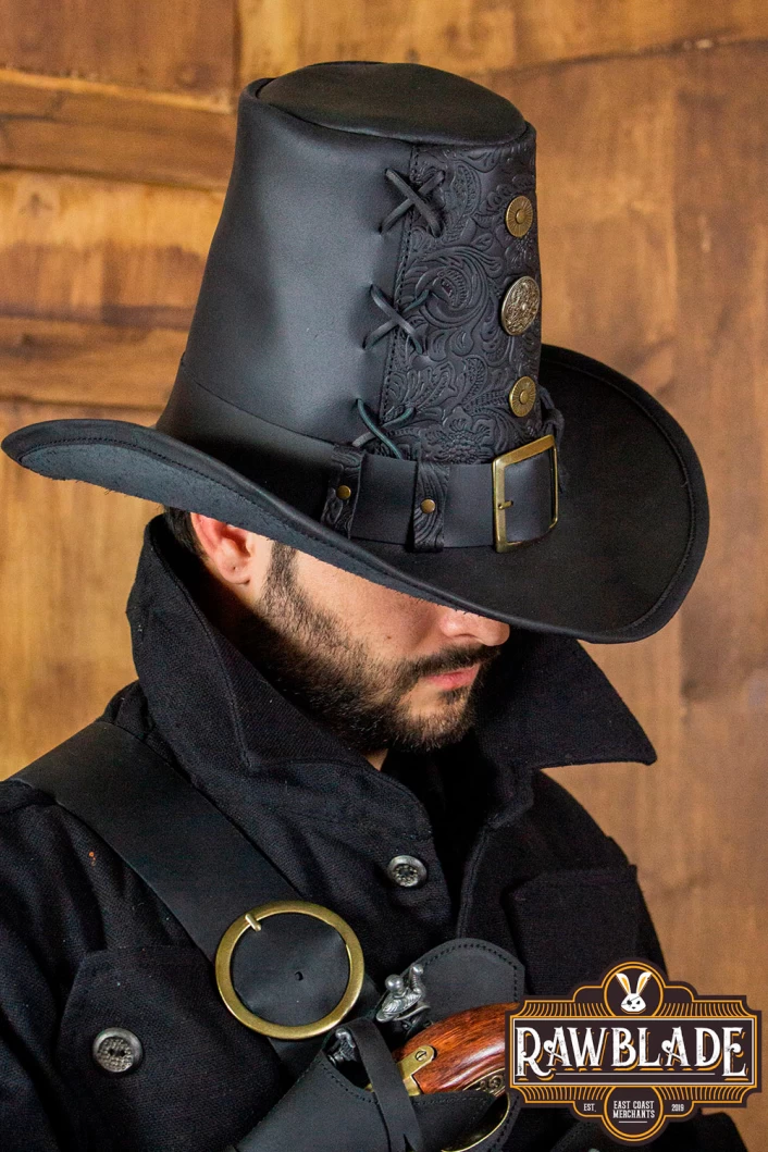 Johann Witch Hunter Hat Deluxe - Black