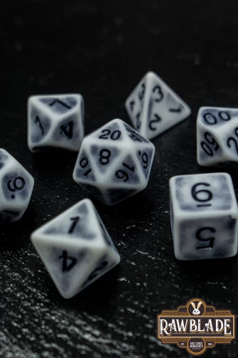 Ancient Dice Set - White
