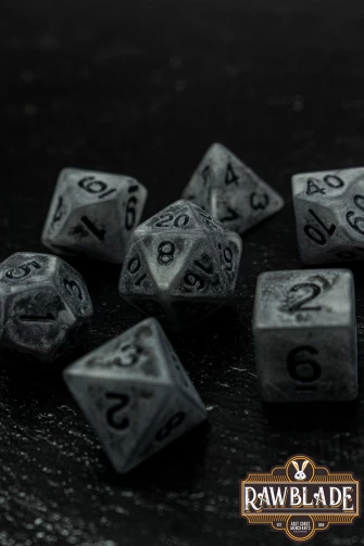 Ancient Dice Set - Stone Gray