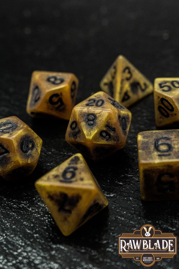 Ancient Dice Set - Ancient Temple