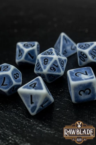 Ancient Dice Set - Sea Gray