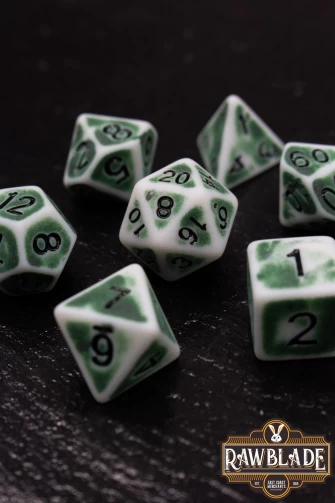Ancient Dice Set - Green