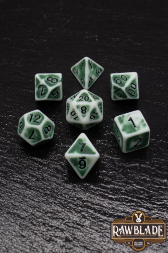 Ancient Dice Set - Green