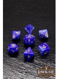 Galaxy Dice Set - Light Blue