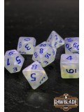 Galaxy Dice Set - White