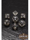 Glitter Dice Set - Rainbow