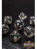 Glitter Dice Set - Rainbow