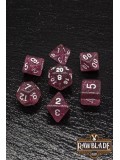 Glitter Dice Set - Purple