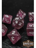 Glitter Dice Set - Purple