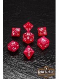 Glitter Dice Set - Magenta