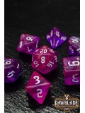 Gothic Galaxy Dice Set - Pink&Purple