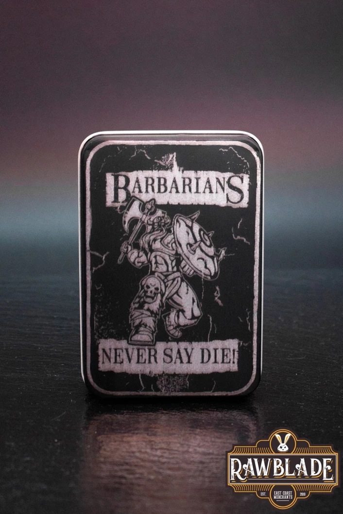 Dice Can Set - Barbarians Never Say Die