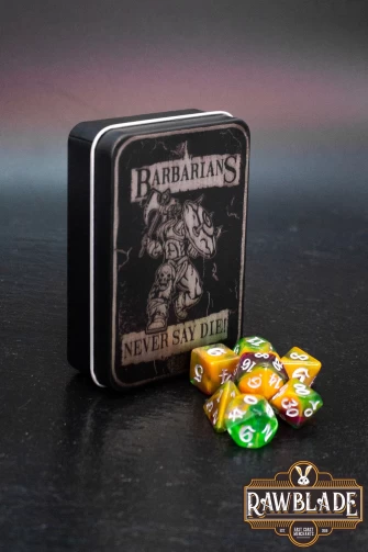Dice Can Set - Barbarians Never Say Die