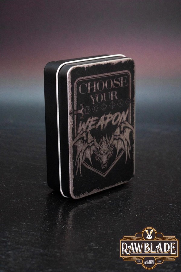 Dice Can Set - Choose Your Weapon